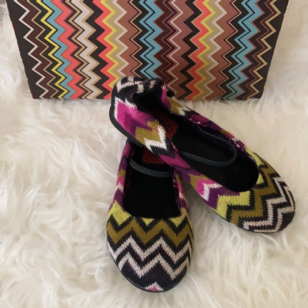Girl Missoni Flats